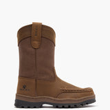 Rocky Outback LTE Big Kid’s Pull-On Outdoor Boot Brown - Rocky Boots - Flyclothing LLC
