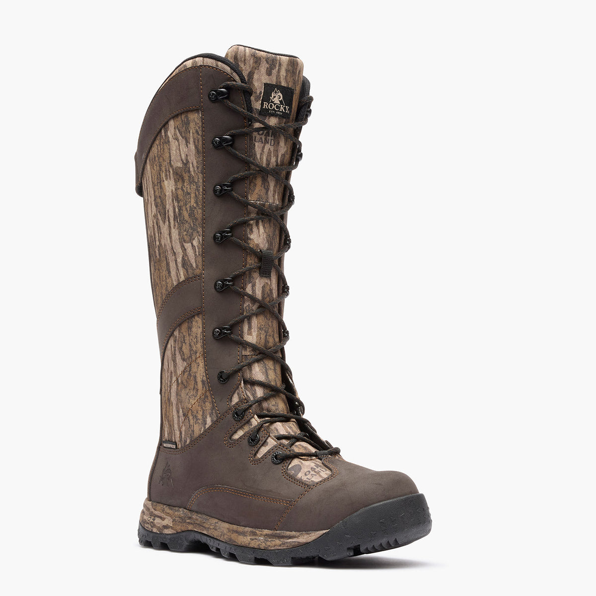 Rocky Wildcat Waterproof Snake Boot Mossy Oak Bottomland - Rocky Boots - Flyclothing LLC