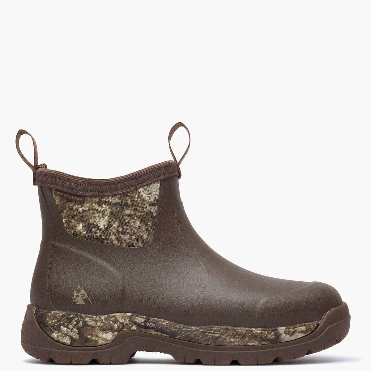 Rocky Big Cypress Rubber Waterproof Outdoor Boot Brown Realtree Apx - Rocky Boots - Flyclothing LLC