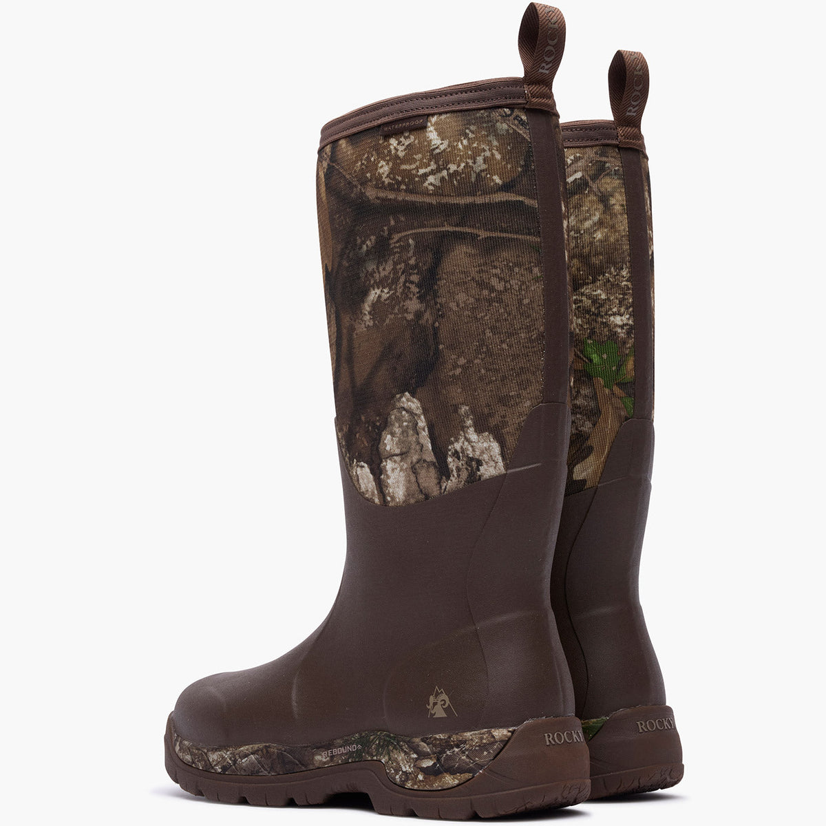 Rocky Big Cypress Rubber Waterproof Outdoor Boot Realtree Apx - Rocky Boots - Flyclothing LLC