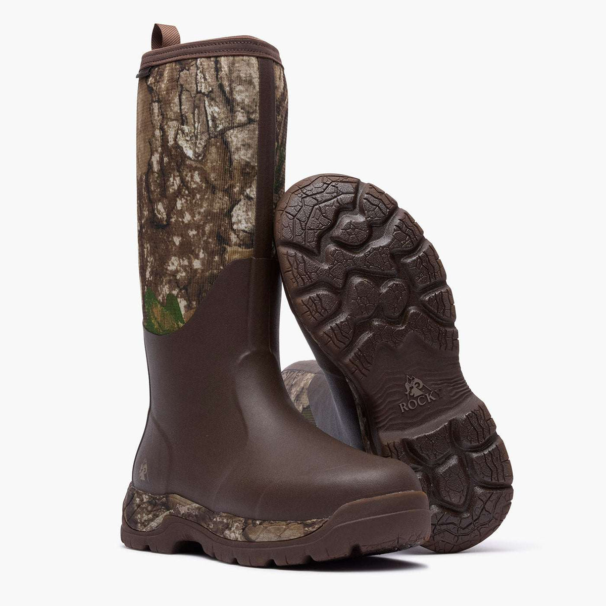 Rocky Big Cypress Rubber Waterproof Outdoor Boot Realtree Apx - Rocky Boots - Flyclothing LLC