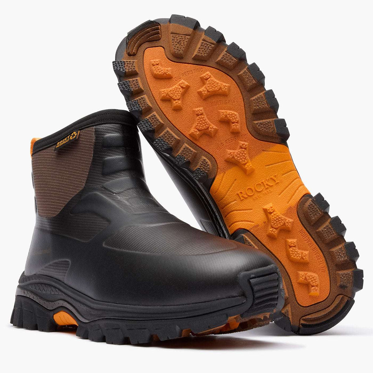 Rocky Phantom Ridge x Buckmasters 6" Hunting Boots Black - Rocky Boots - Flyclothing LLC