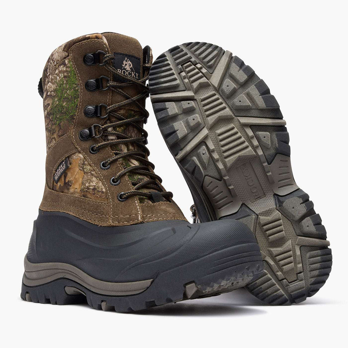 Rocky Women's Jasper Trac Waterproof 2000G Insulated Outdoor Boot Realtree Apx - Rocky Boots - Flyclothing LLC
