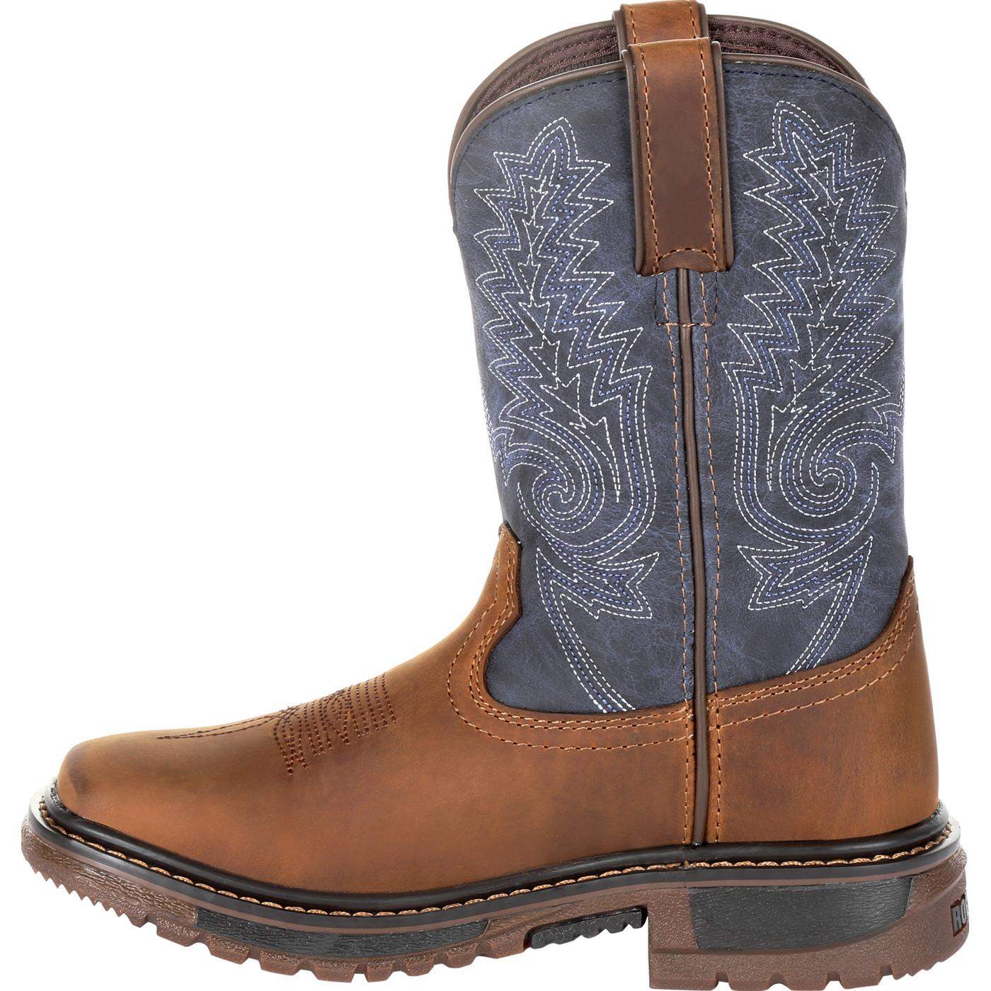 Rocky Big Kids' Ride FLX Western Boot - Rocky Boots - Flyclothing LLC