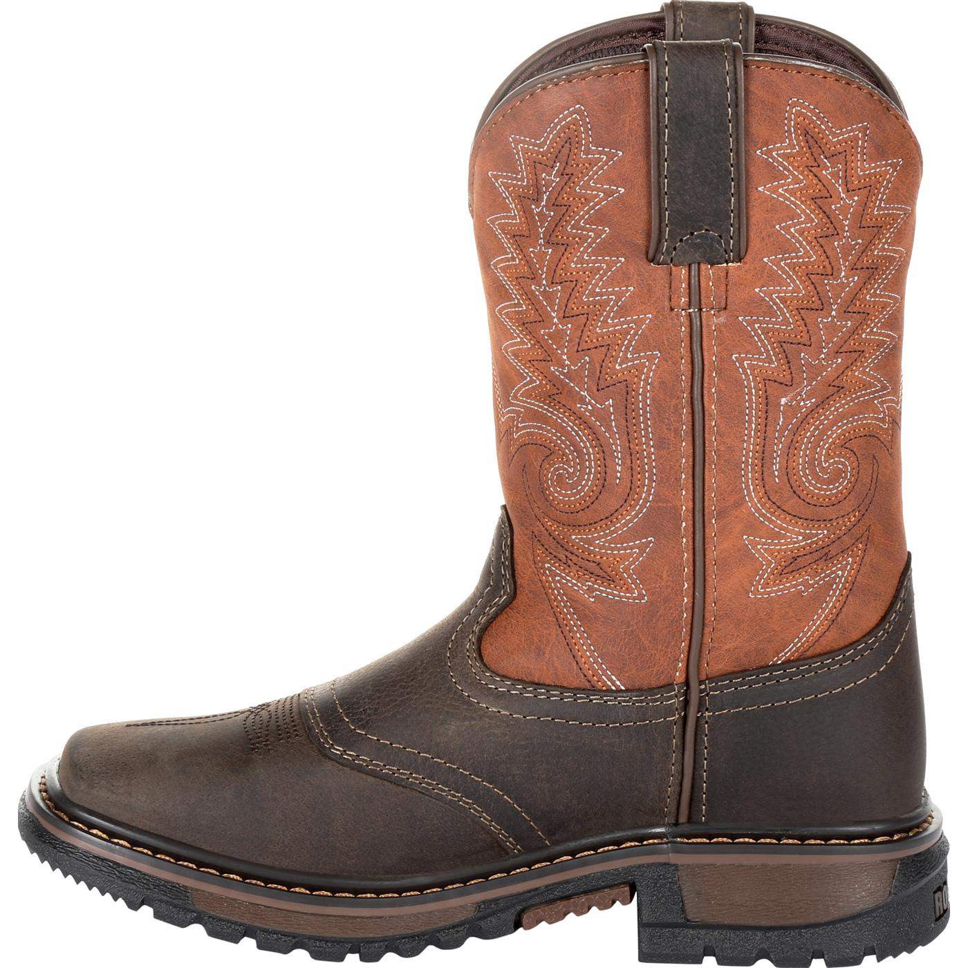 Rocky Big Kids' Ride FLX Western Boot - Rocky Boots - Flyclothing LLC