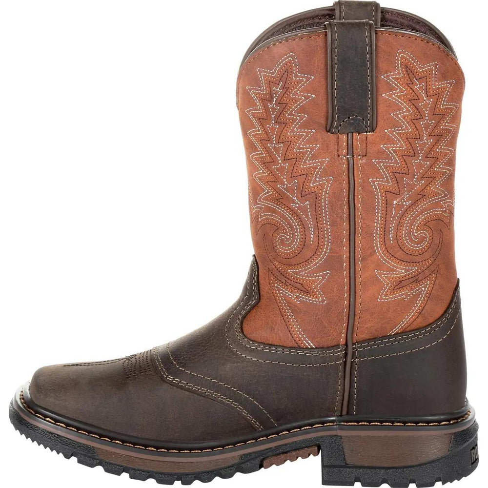 Rocky Big Kids' Ride FLX Western Boot - Rocky - Flyclothing LLC