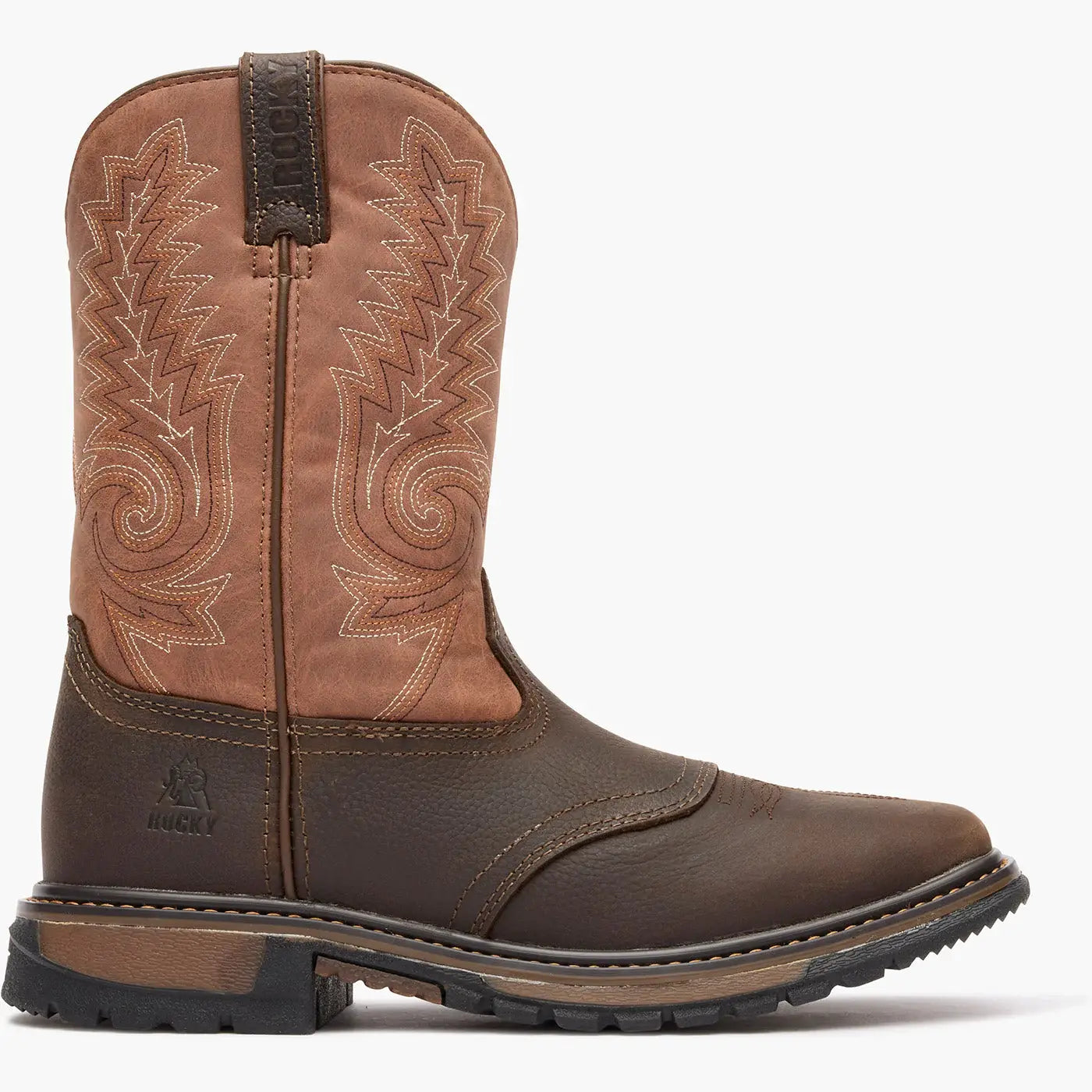 Original Ride FLX Big Kids' Western Pull-On Boots - Rocky Boots - Flyclothing LLC