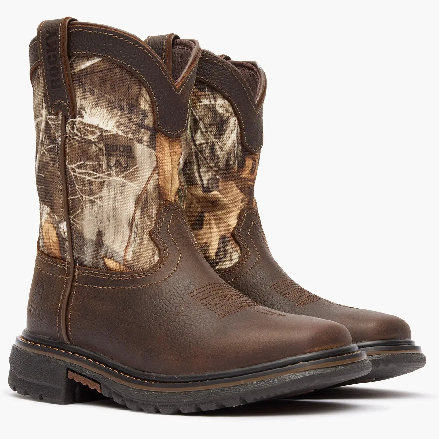 Rocky Kids' Ride FLX Waterproof Western Boot - Rocky Boots - Flyclothing LLC