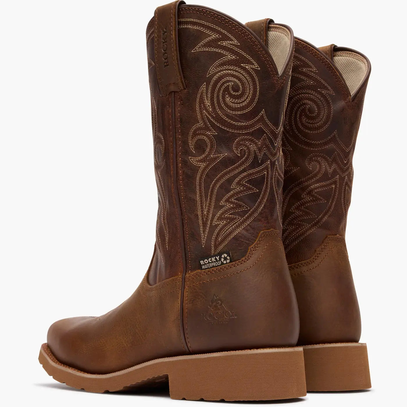 Rocky MonoCrepe 12" Steel Toe Western Boot - Rocky Boots - Flyclothing LLC
