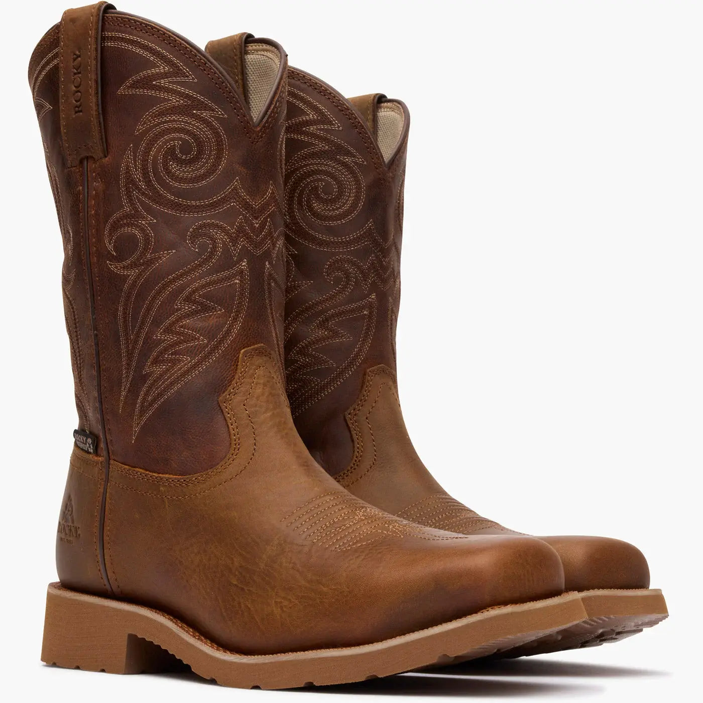 Rocky MonoCrepe 12" Steel Toe Western Boot - Rocky Boots - Flyclothing LLC