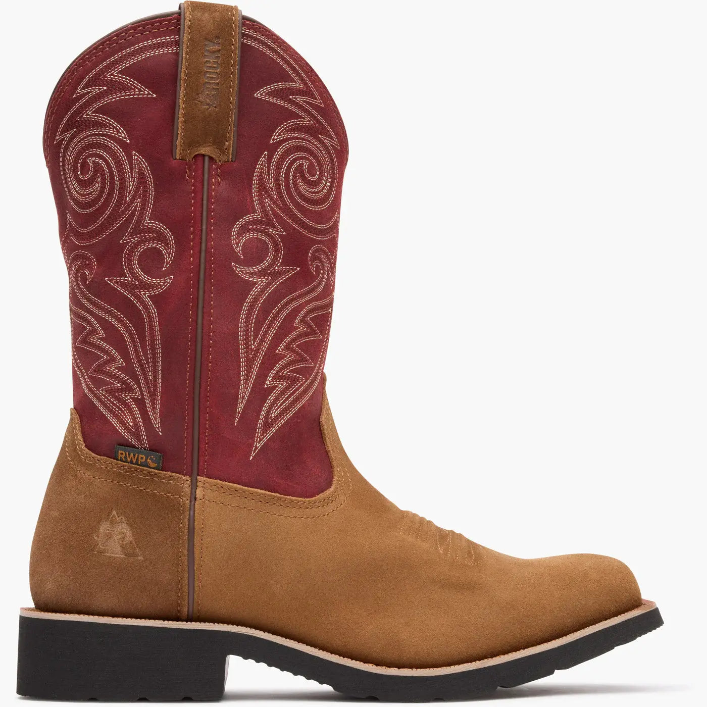 MonoCrepe Western Pull-On Boot - Rocky Boots - Flyclothing LLC