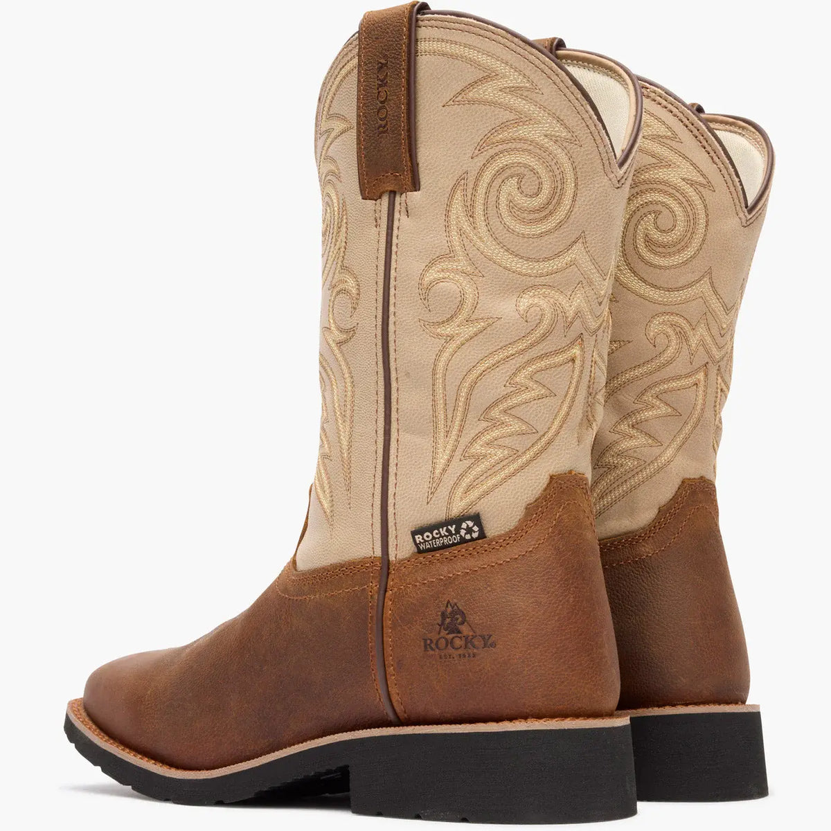 Rocky MonoCrepe 12" Waterproof Western Boot - Rocky Boots - Flyclothing LLC