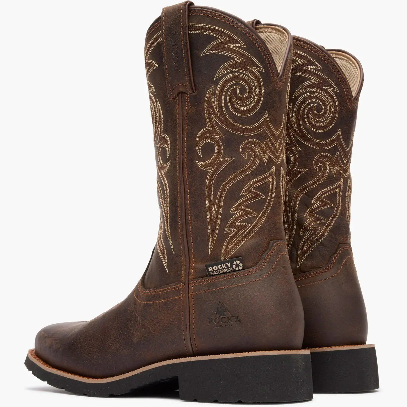 Rocky Womens MonoCrepe 11" Steel Toe Western Boot - Rocky Boots - Flyclothing LLC