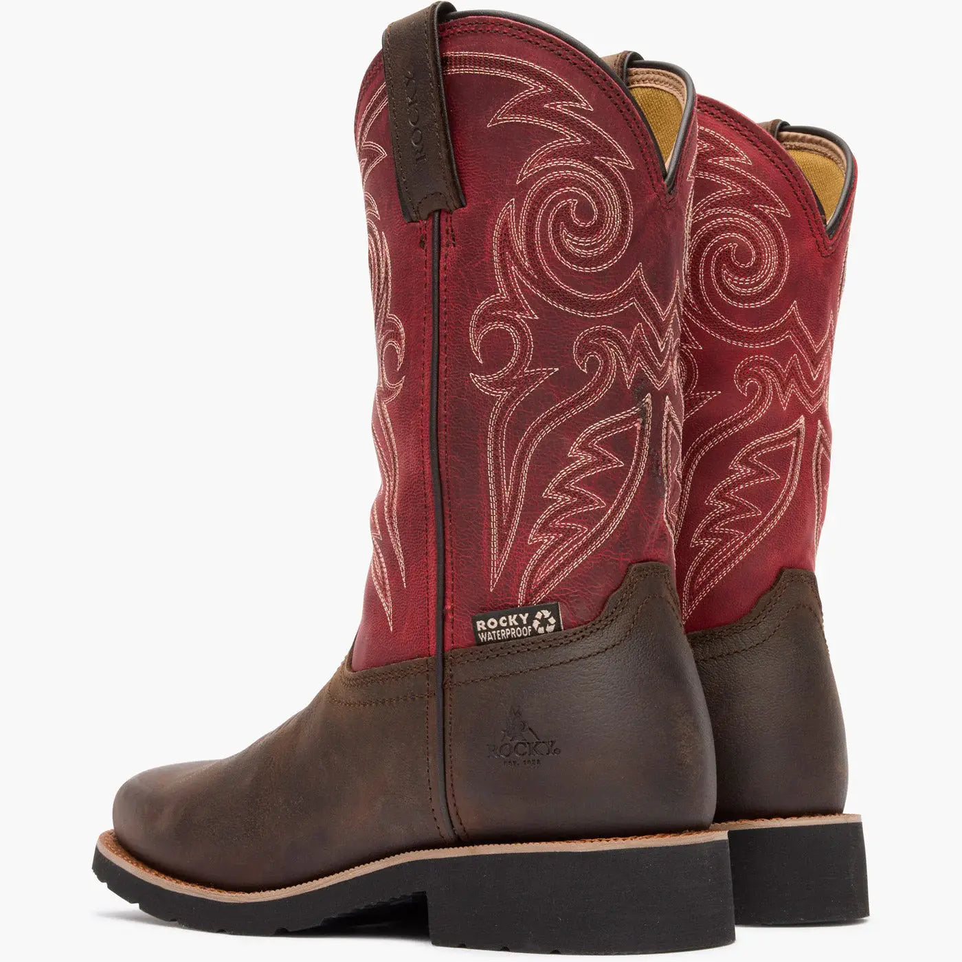 Rocky Women€™s MonoCrepe 11" Steel Toe Western Boot - Rocky Boots - Flyclothing LLC