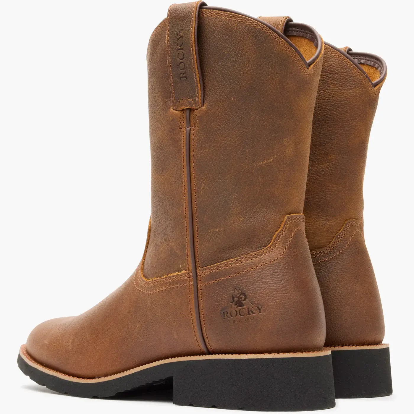 Rocky Monocrepe Unlined Pull-On Western Boot - Rocky Boots - Flyclothing LLC