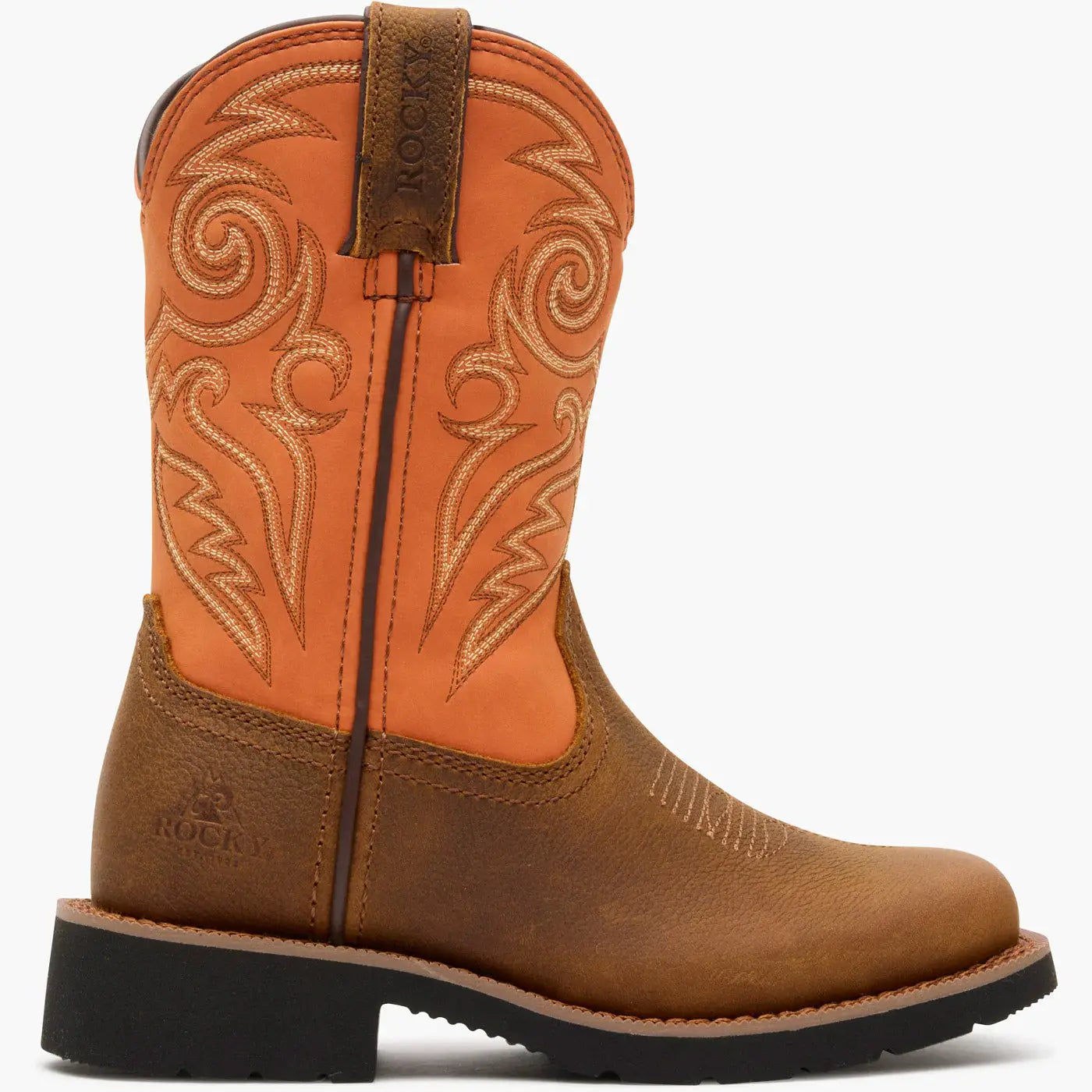MonoCrepe Kids' Western Pull-On Boot - Rocky Boots - Flyclothing LLC