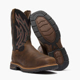 Rocky Ride LTE MET Guard Western Boot Brown - Rocky Boots - Flyclothing LLC