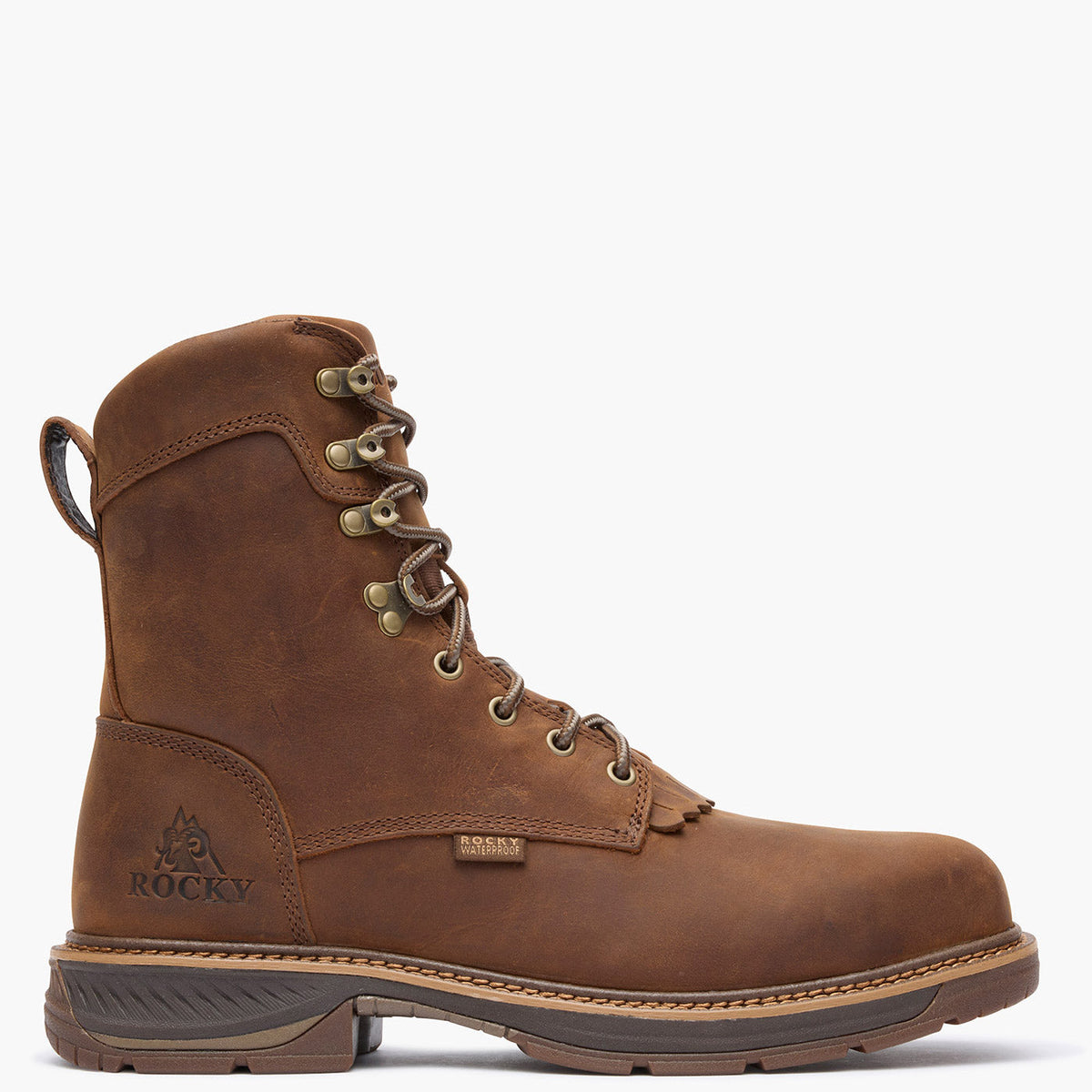 Rocky Ride LTE Waterproof Western Boot Brown - Rocky Boots - Flyclothing LLC
