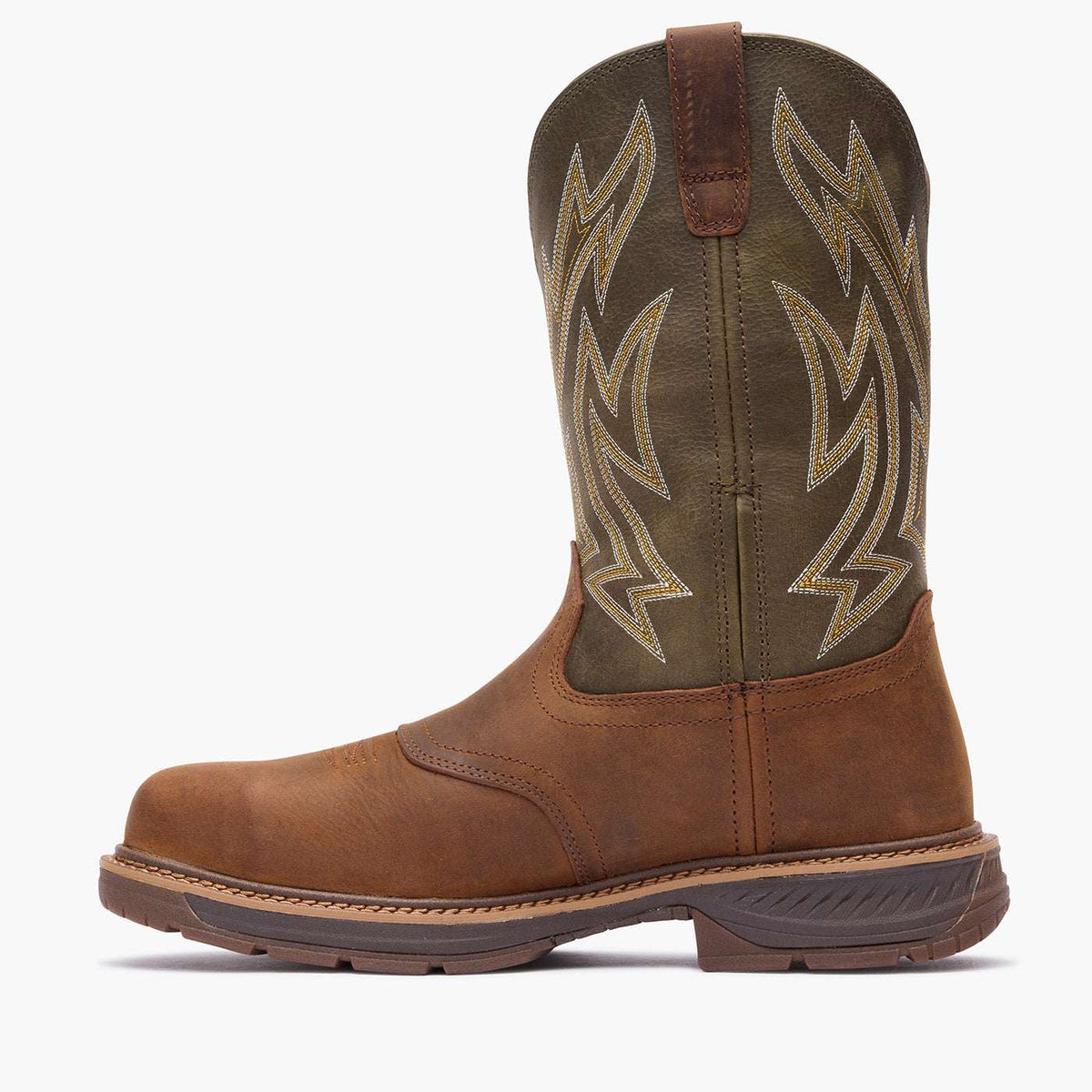 Rocky Ride LTE Carbon Toe Western Boot Brown - Rocky Boots - Flyclothing LLC