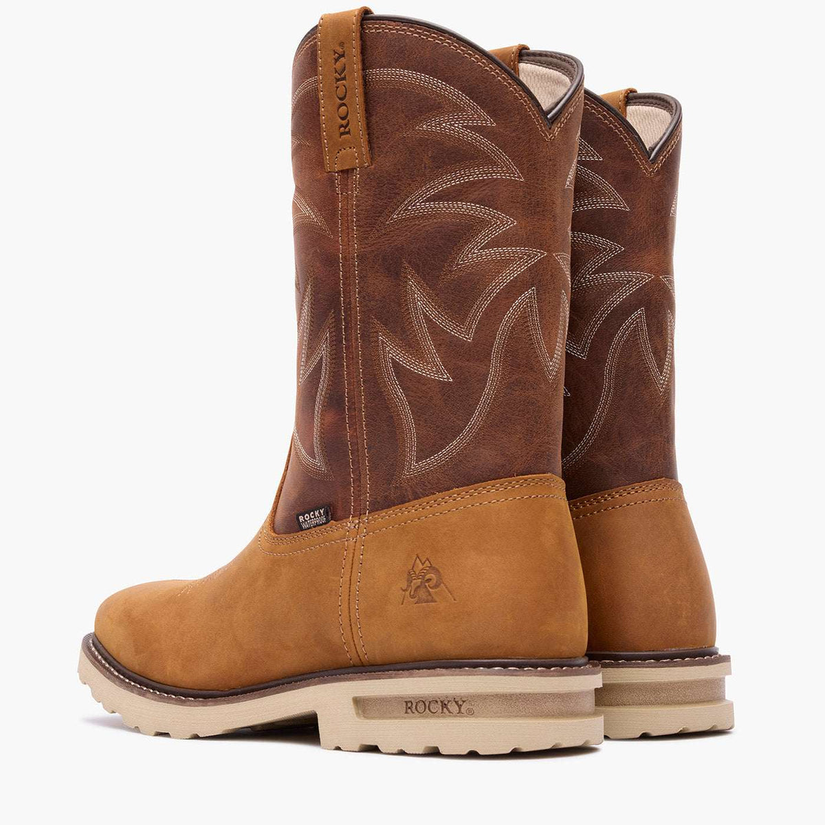 Rocky Grindstone XTR Waterproof Western Boots Brown - Rocky Boots - Flyclothing LLC