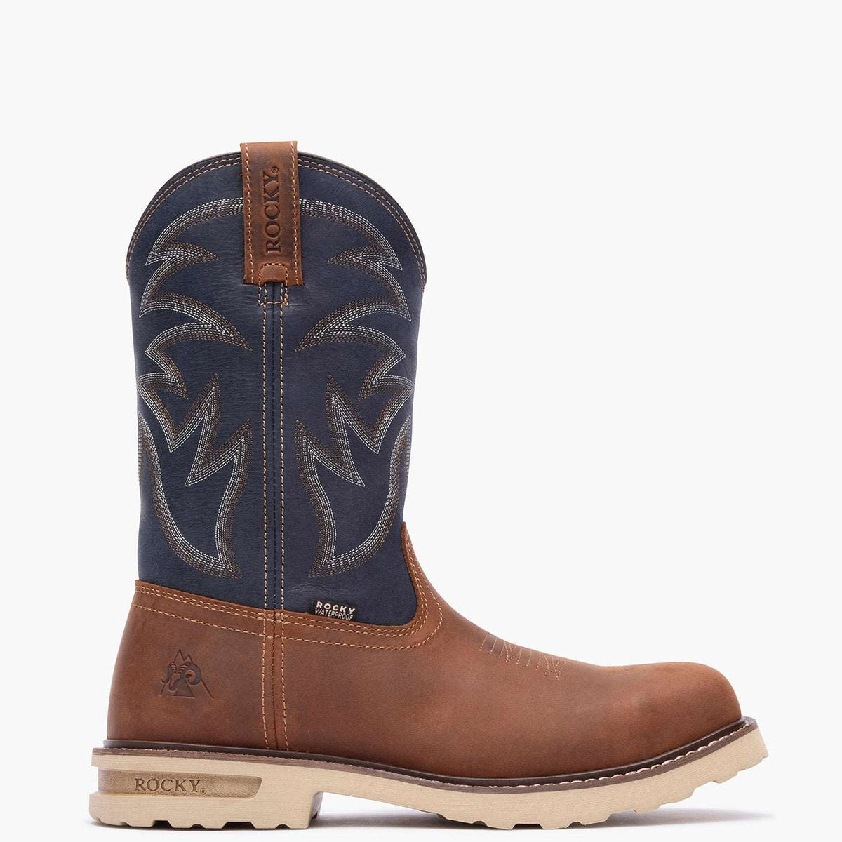 Rocky Grindstone XTR Composite Toe Western Boots Brown - Rocky Boots - Flyclothing LLC