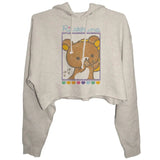Rilakkuma Cookie Crop Top Hoodie - Goodie Two Sleeves