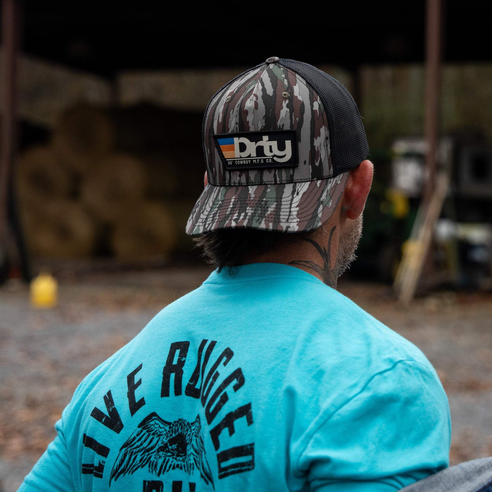 Drty Original Patch Snapback Hat - DIRTY COWBOY USA - Flyclothing LLC
