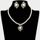 Elegant Pearl Pendant Necklace - Madeline Love - Flyclothing LLC