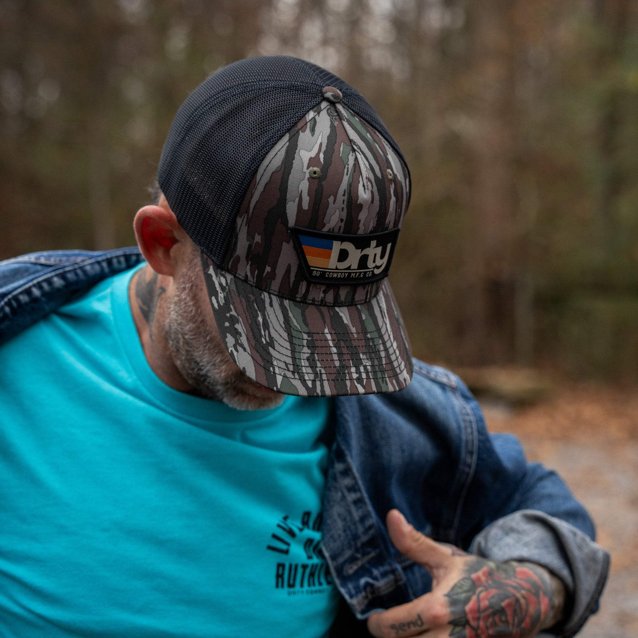 Drty Original Patch Snapback Hat - DIRTY COWBOY USA - Flyclothing LLC
