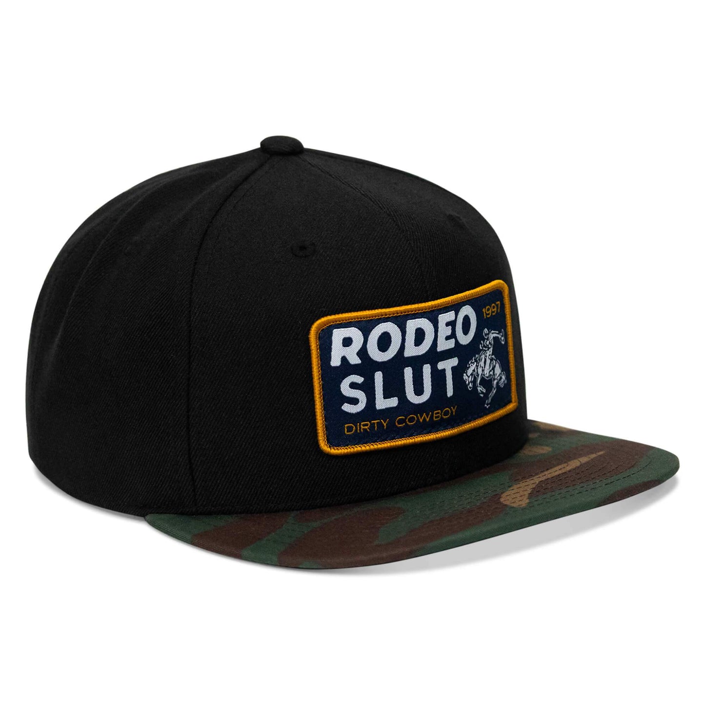 Rodeo Slut Patch Flatbill Hat - DIRTY COWBOY USA - Flyclothing LLC