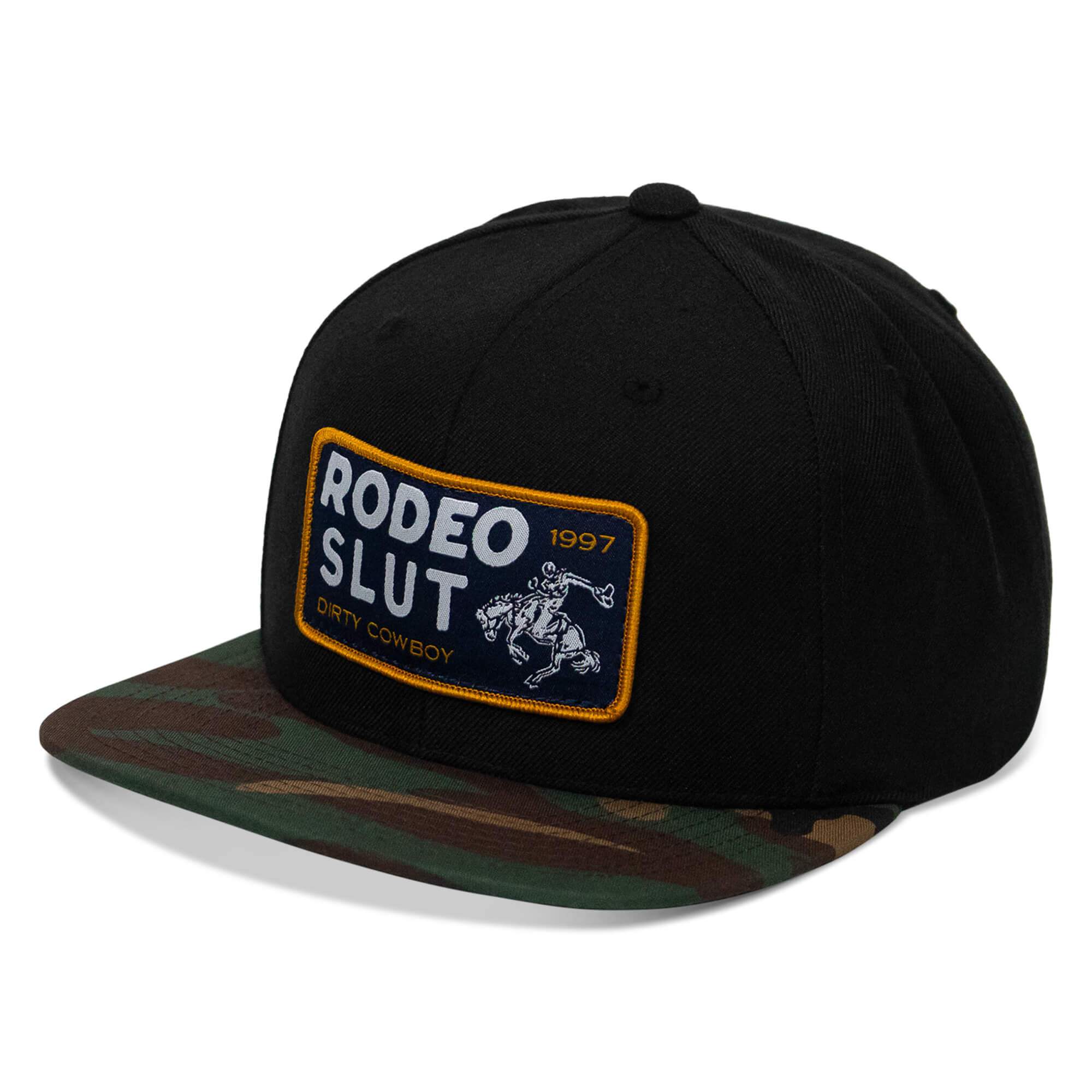Rodeo Slut Patch Flatbill Hat - DIRTY COWBOY USA - Flyclothing LLC