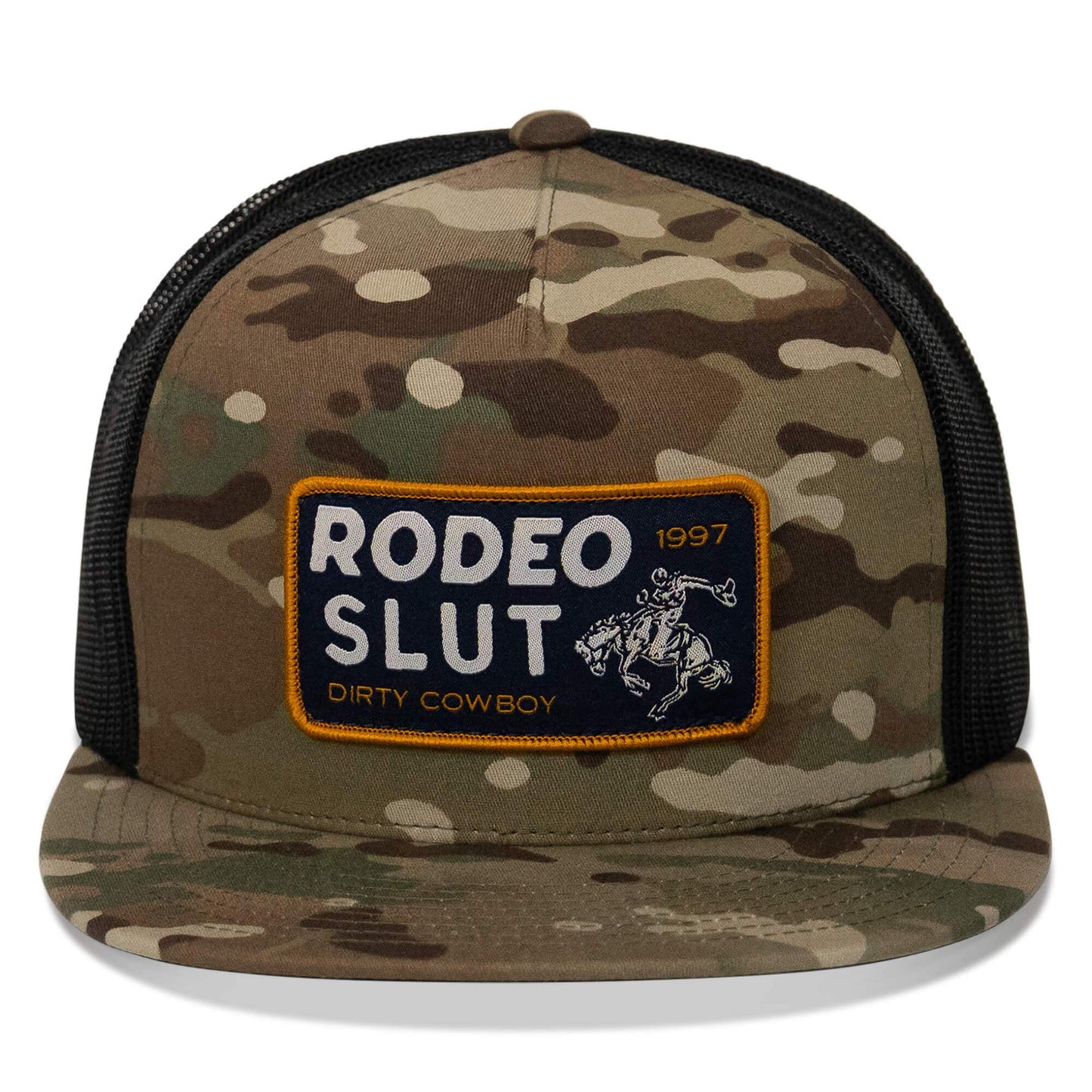 Rodeo Slut Patch Flatbill Hat - DIRTY COWBOY USA - Flyclothing LLC