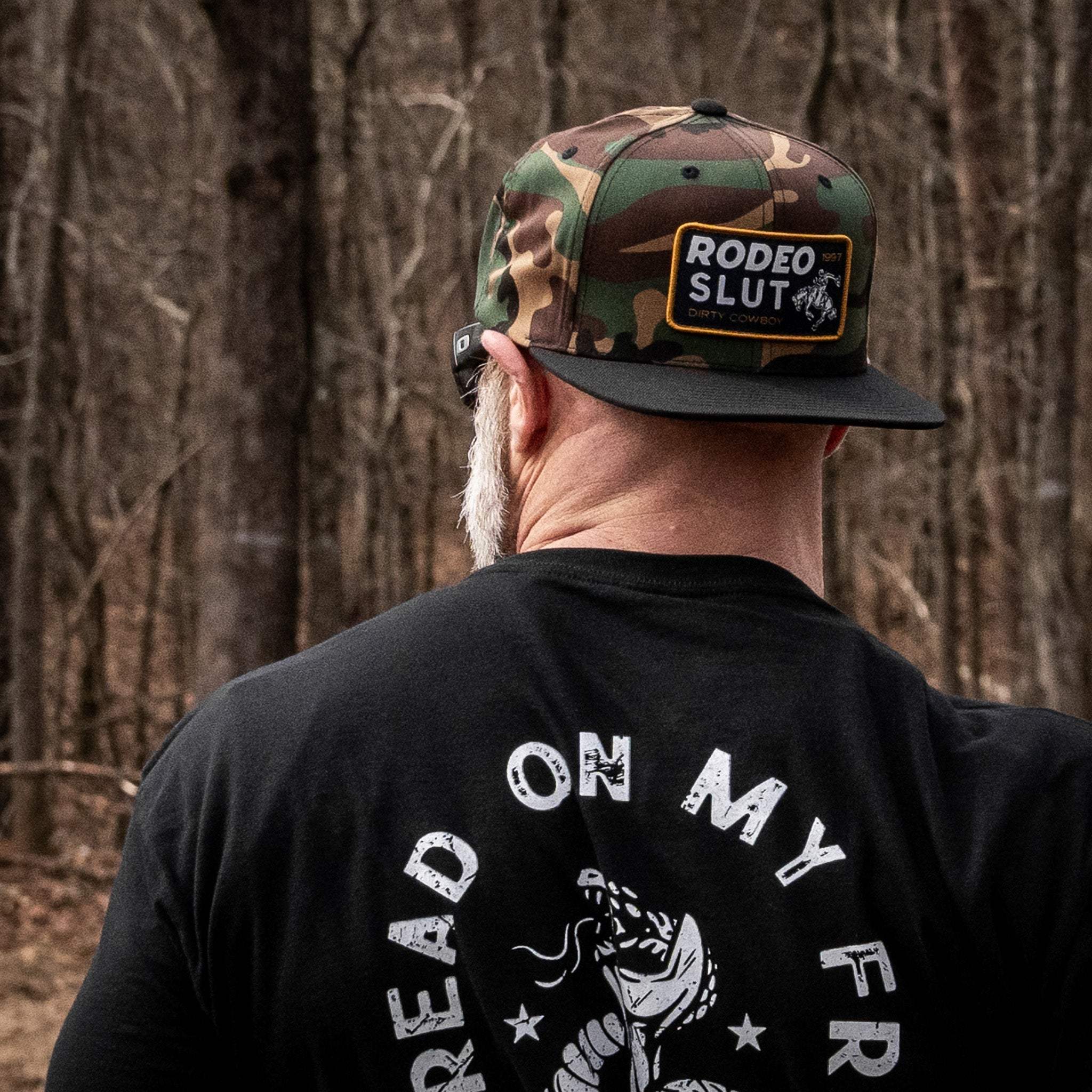 Rodeo Slut Patch Flatbill Hat - DIRTY COWBOY USA - Flyclothing LLC