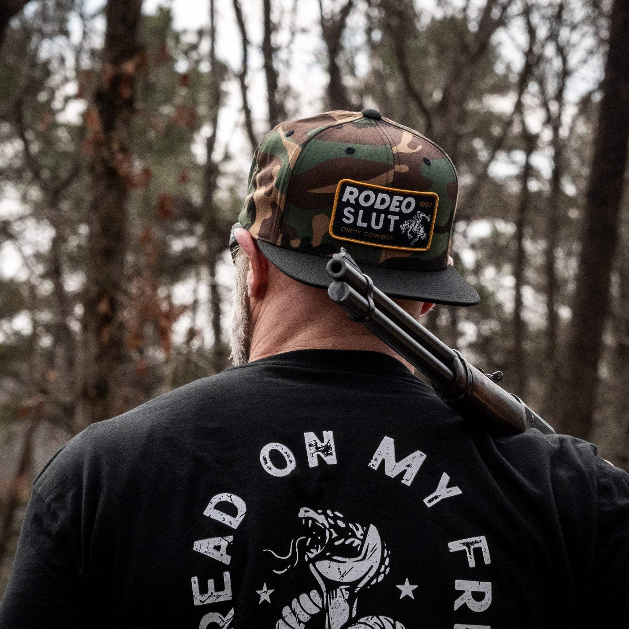 Rodeo Slut Patch Flatbill Hat - DIRTY COWBOY USA - Flyclothing LLC