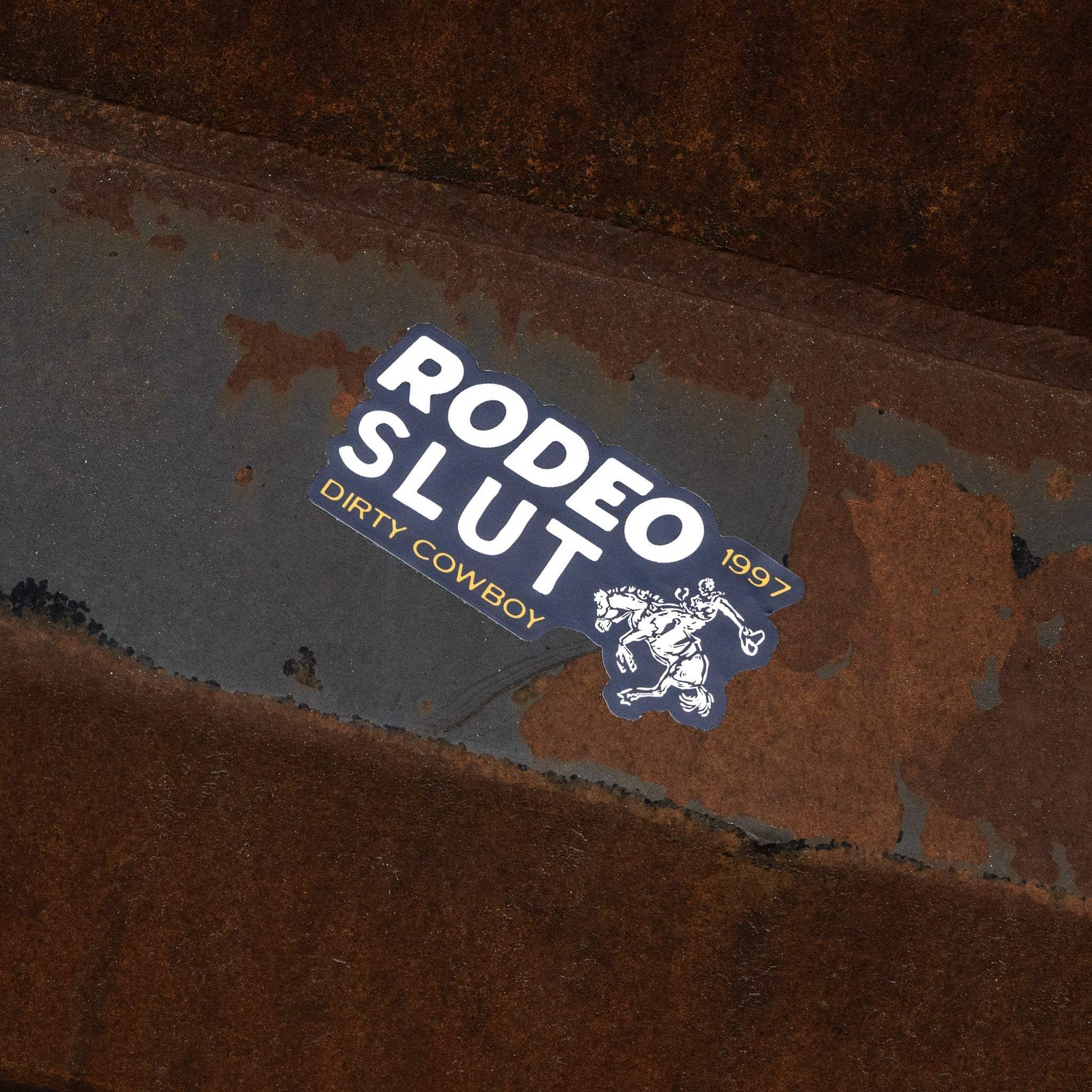 Rodeo Slut Dirty Cowboy Decal - DIRTY COWBOY USA - Flyclothing LLC