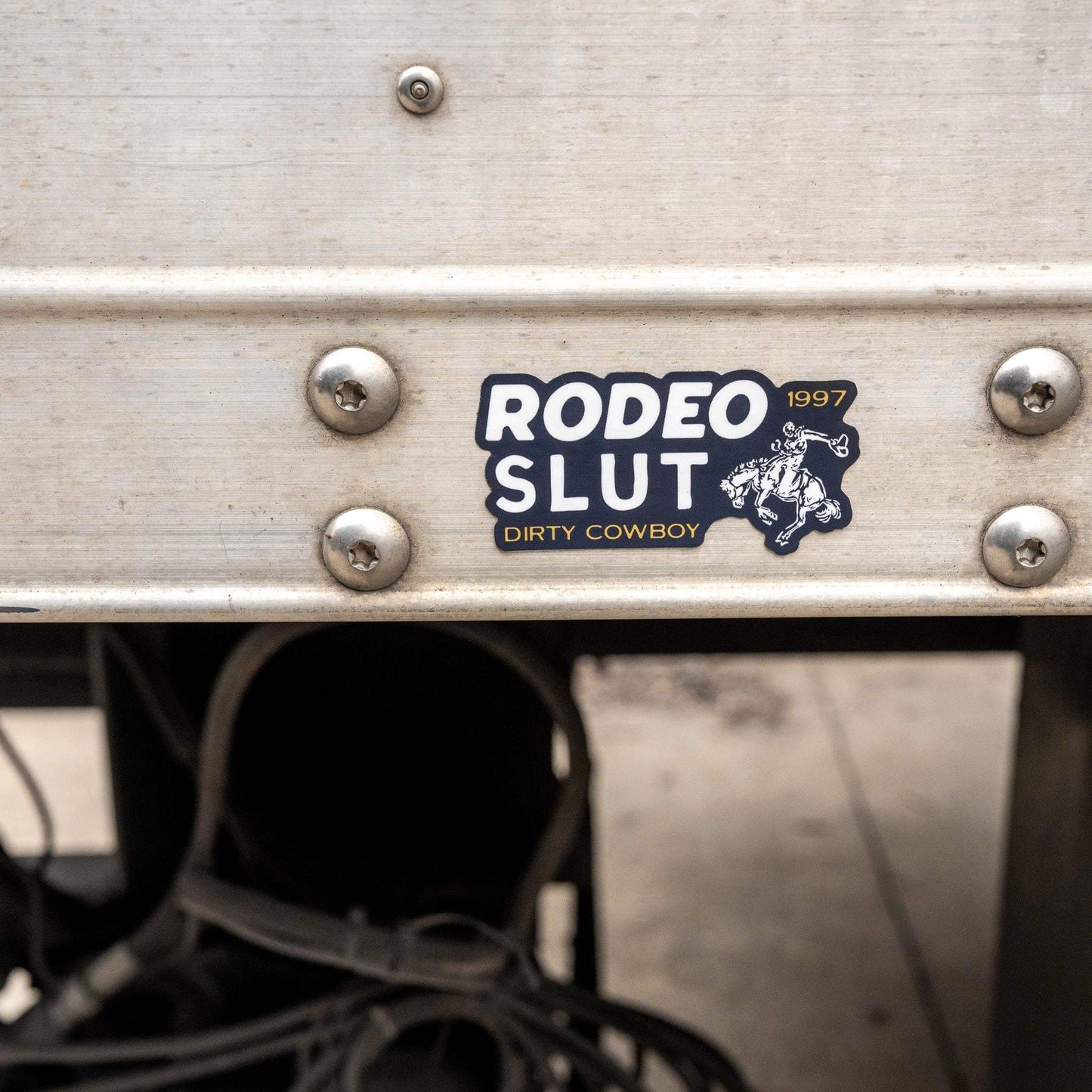 Rodeo Slut Dirty Cowboy Decal - DIRTY COWBOY USA - Flyclothing LLC