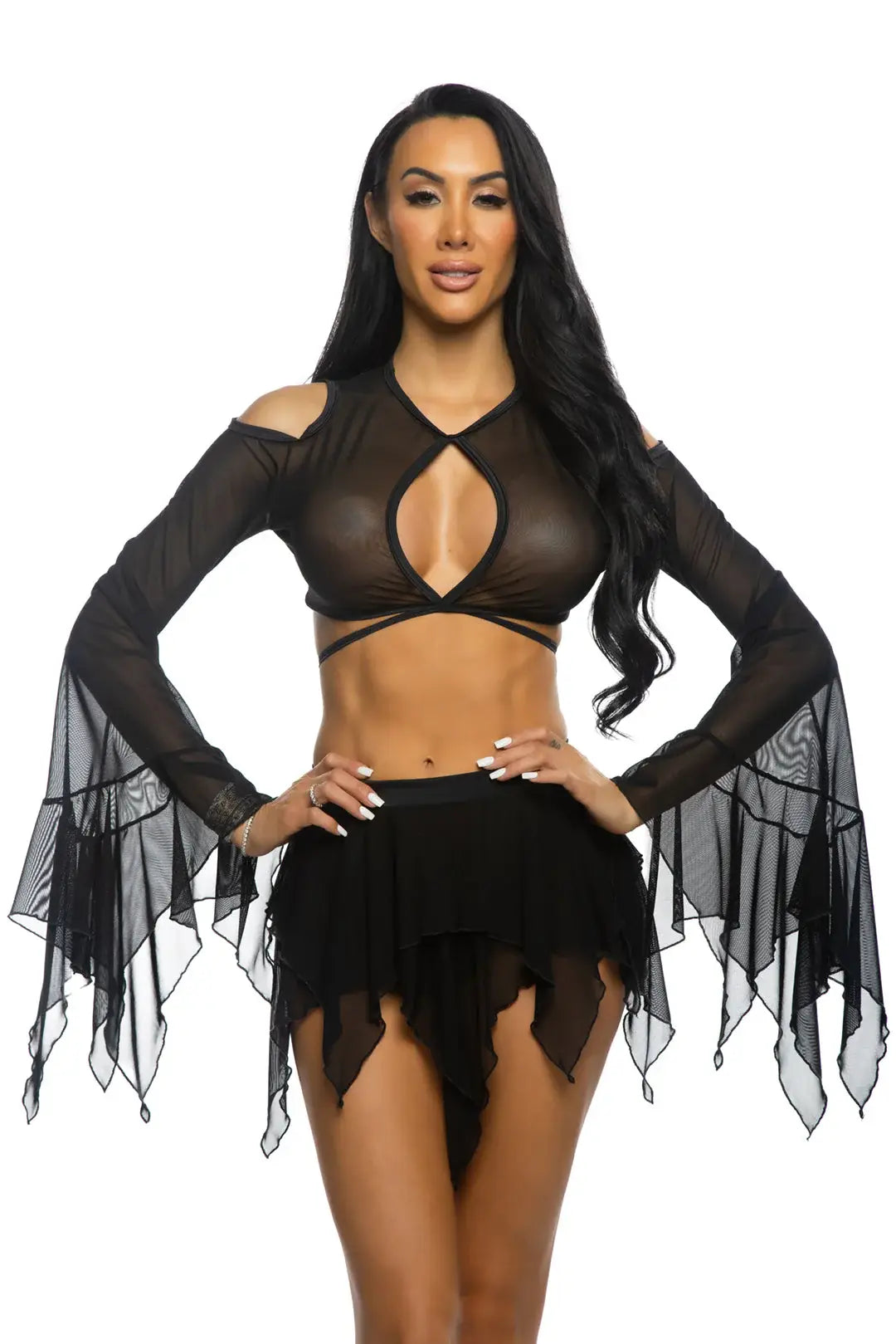 JR165 - Mesh Flow Top - J. Valentine - Flyclothing LLC