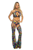 J. Valentine Mesh Wrap Halter