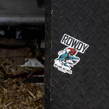 Rowdy No Laws. No Limits. Decal - DIRTY COWBOY USA - Flyclothing LLC