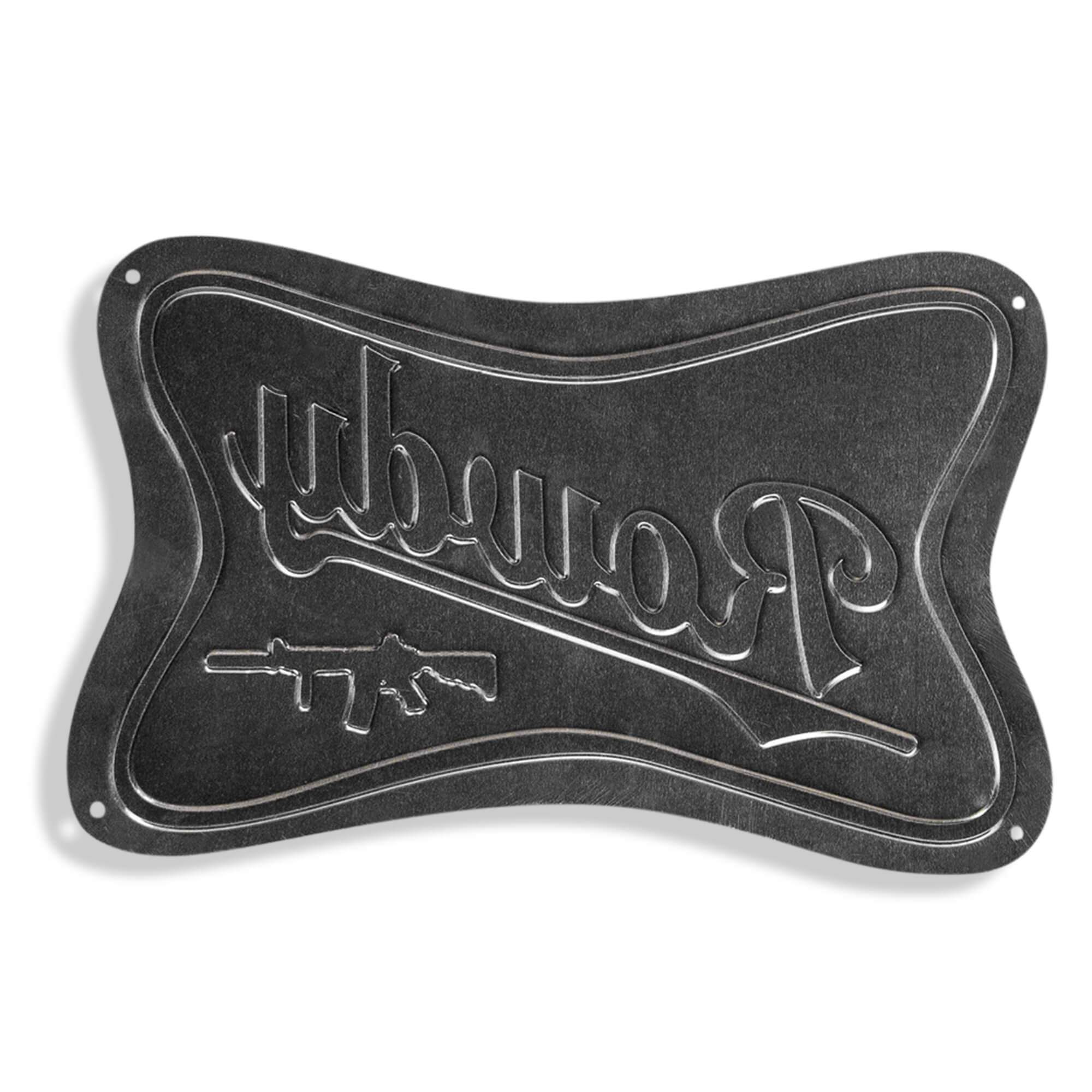 Rowdy Wall Mounting Metal Sign - DIRTY COWBOY USA - Flyclothing LLC