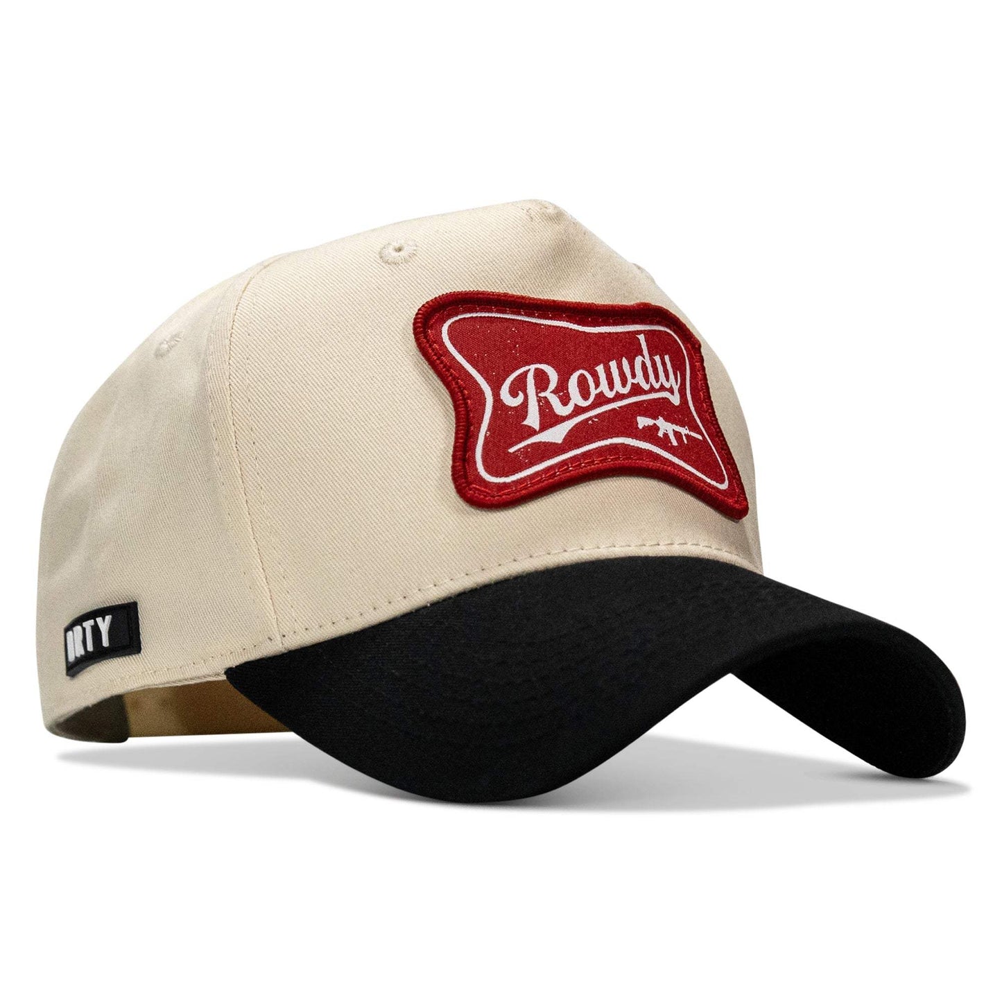 Rowdy Beer Patch 5 Panel Workhorse Snapback - DIRTY COWBOY USA - Flyclothing LLC