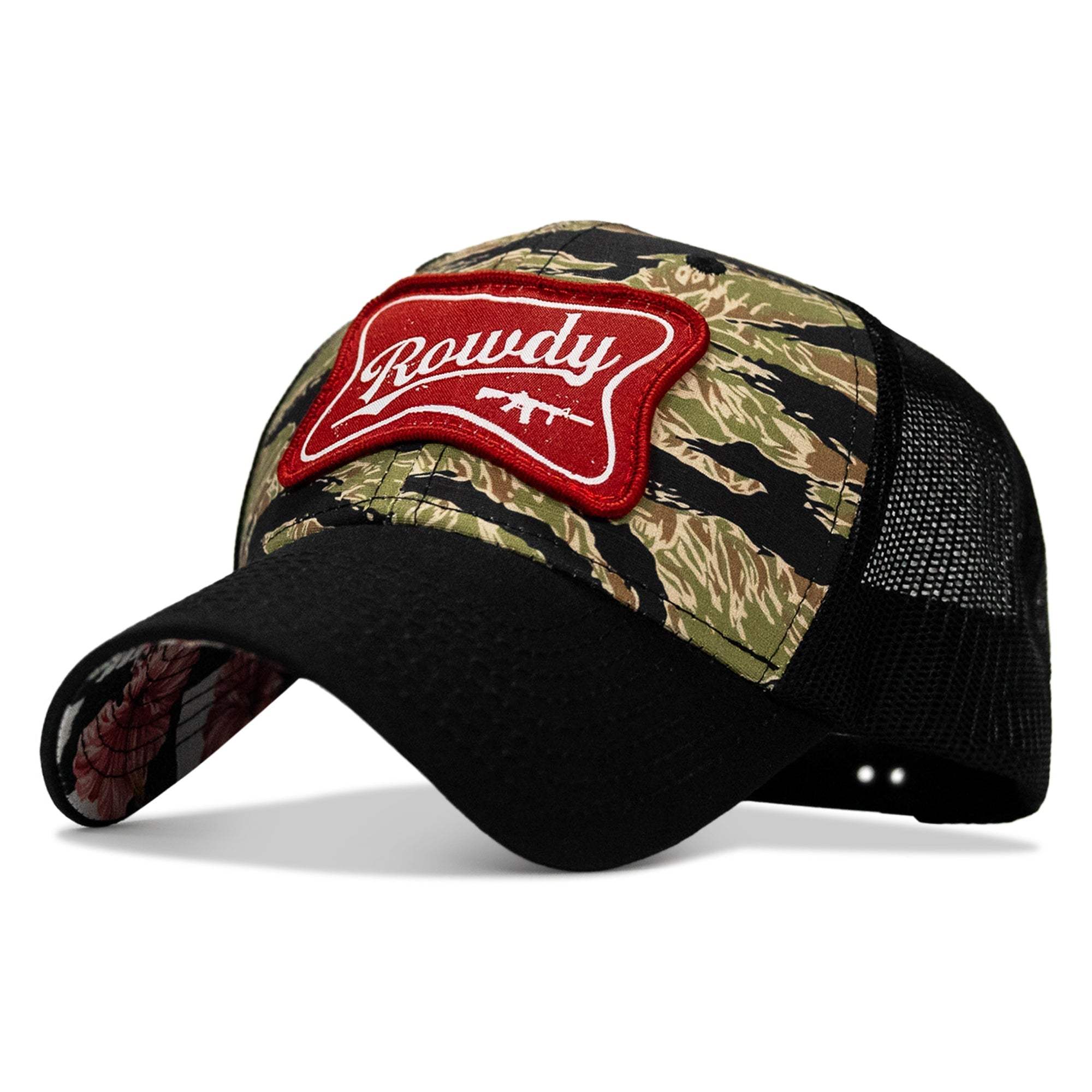 Rowdy Beer Logo Patch Original Ripstop Classic Snapback Hat - DIRTY COWBOY USA - Flyclothing LLC