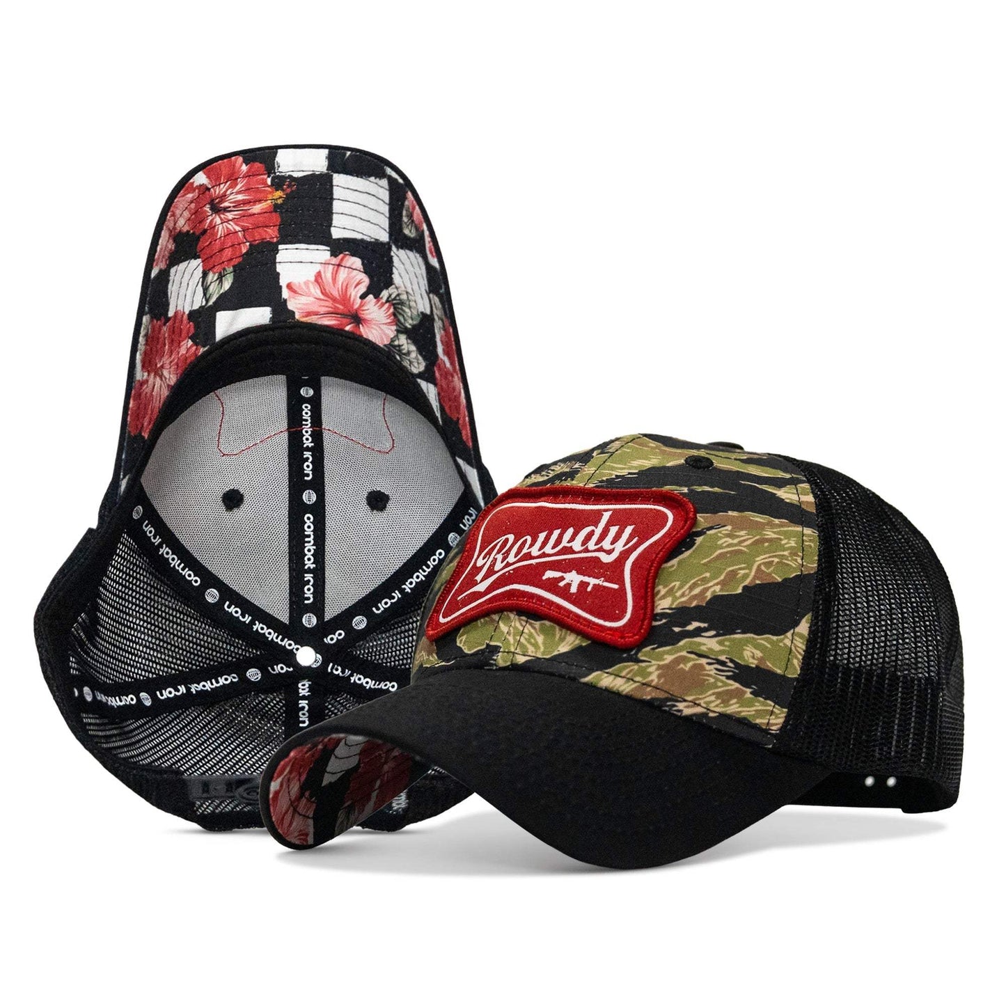 Rowdy Beer Logo Patch Original Ripstop Classic Snapback Hat - DIRTY COWBOY USA - Flyclothing LLC