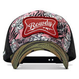 Rowdy Beer Logo Patch Original Ripstop Classic Snapback Hat - DIRTY COWBOY USA - Flyclothing LLC