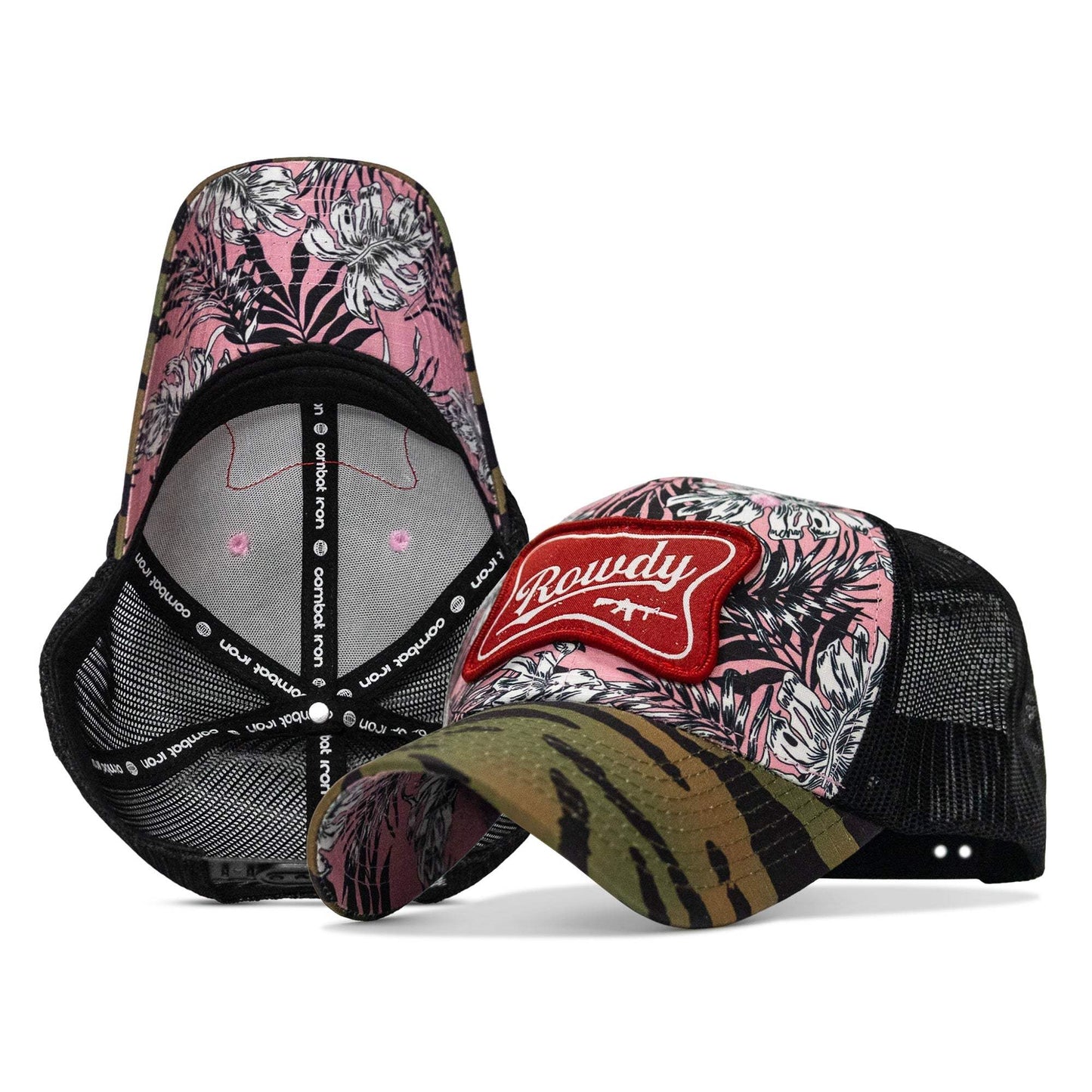Rowdy Beer Logo Patch Original Ripstop Classic Snapback Hat - DIRTY COWBOY USA - Flyclothing LLC