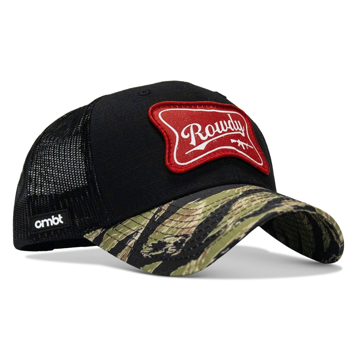Rowdy Beer Logo Patch Original Ripstop Classic Snapback Hat - DIRTY COWBOY USA - Flyclothing LLC