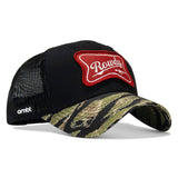 Rowdy Beer Logo Patch Original Ripstop Classic Snapback Hat - DIRTY COWBOY USA - Flyclothing LLC