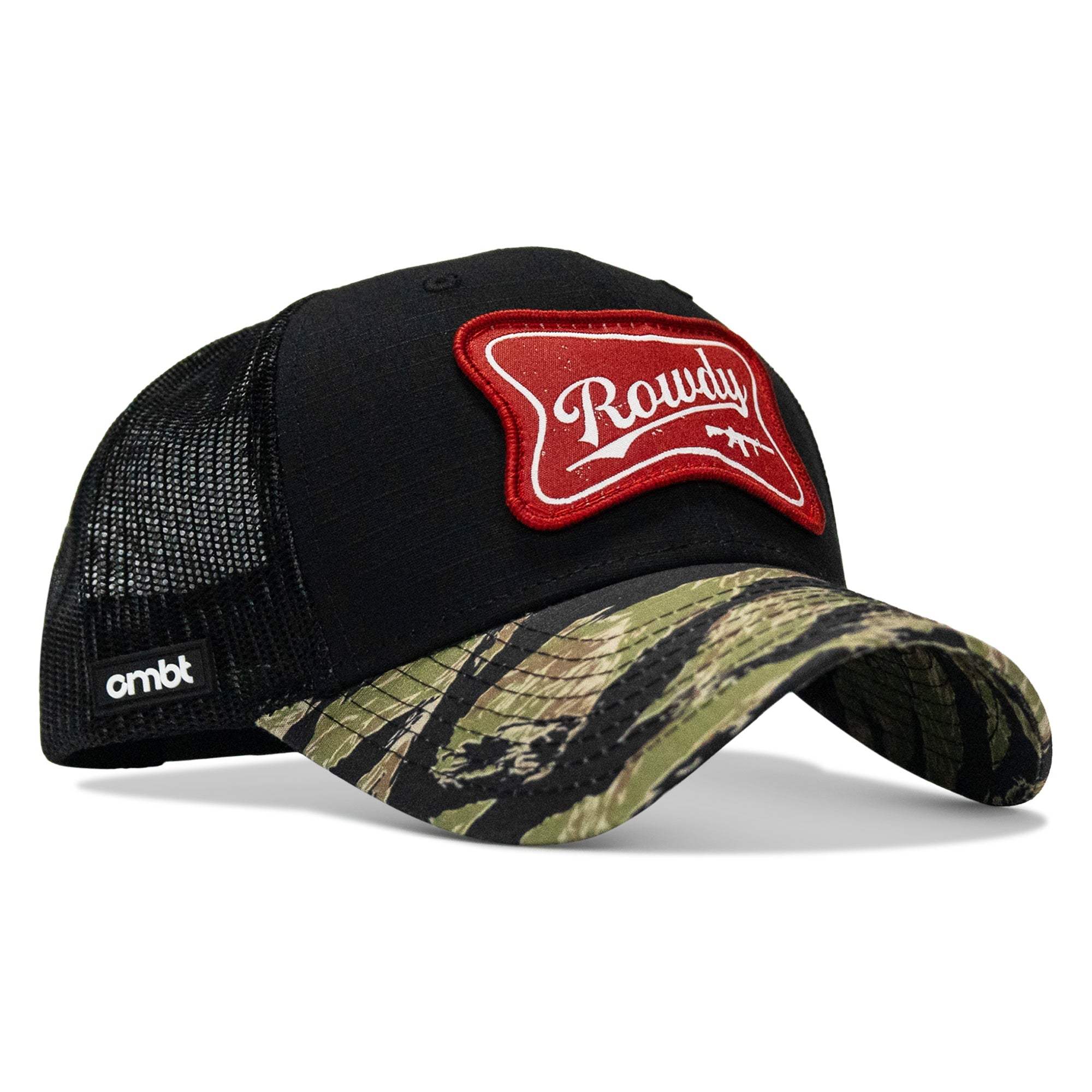 Rowdy Beer Logo Patch Original Ripstop Classic Snapback Hat - DIRTY COWBOY USA - Flyclothing LLC