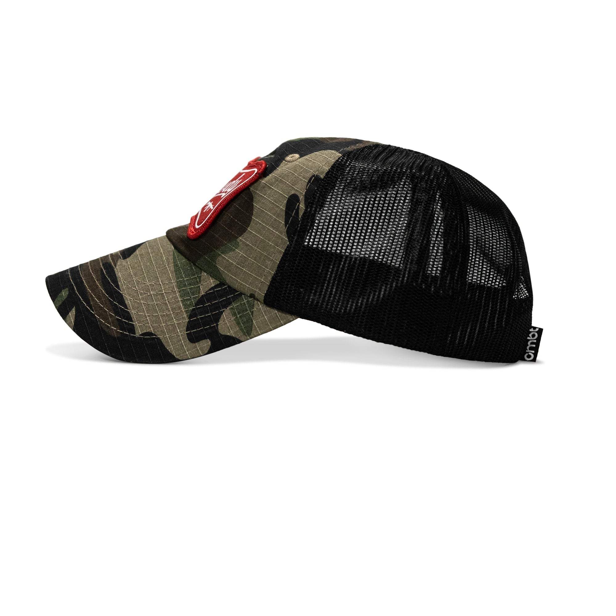 Rowdy Beer Logo Patch Tactical Ripstop Mesh Snapback Hat - DIRTY COWBOY USA - Flyclothing LLC