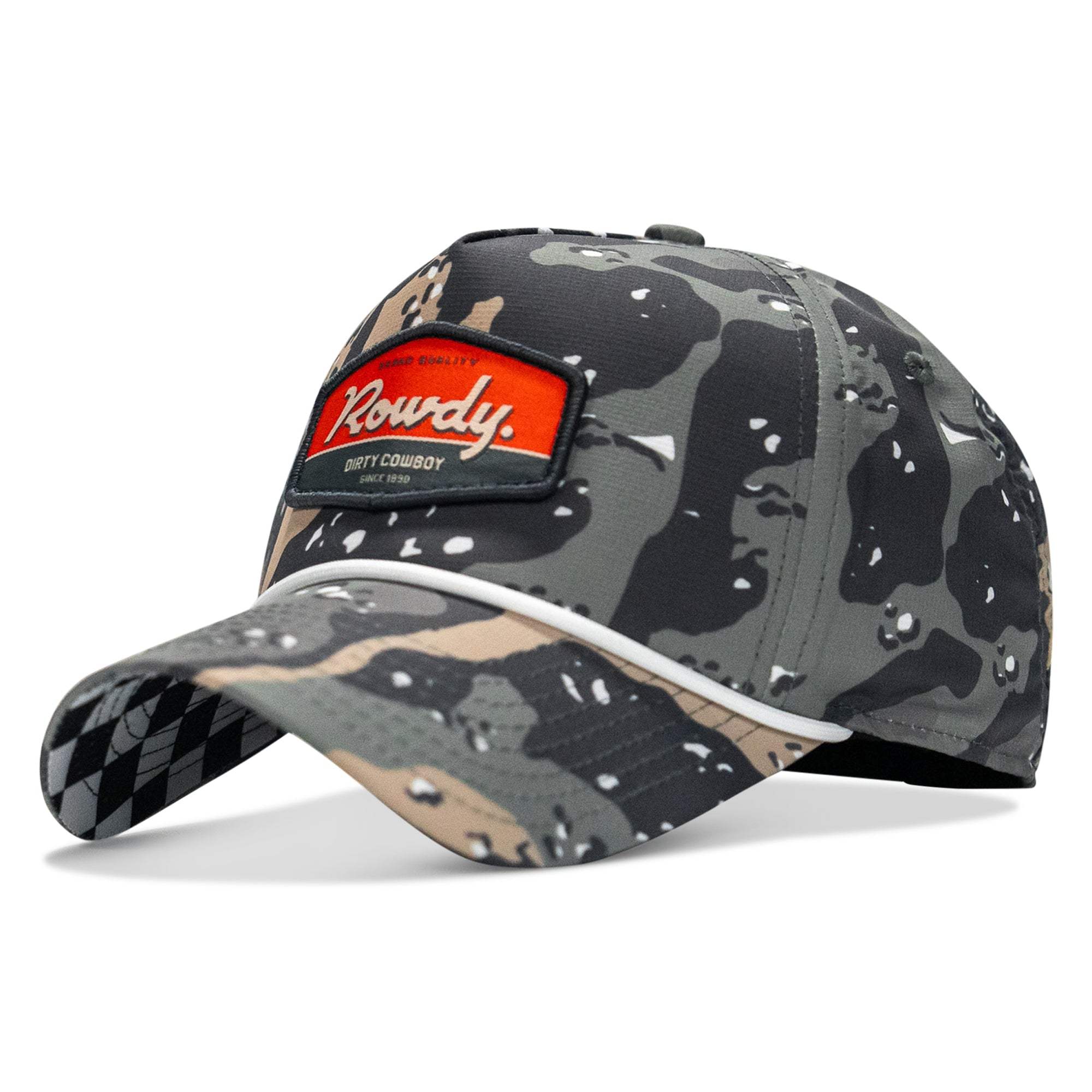 Rowdy Dirty Cowboy Patch Weekender Snapback - DIRTY COWBOY USA - Flyclothing LLC